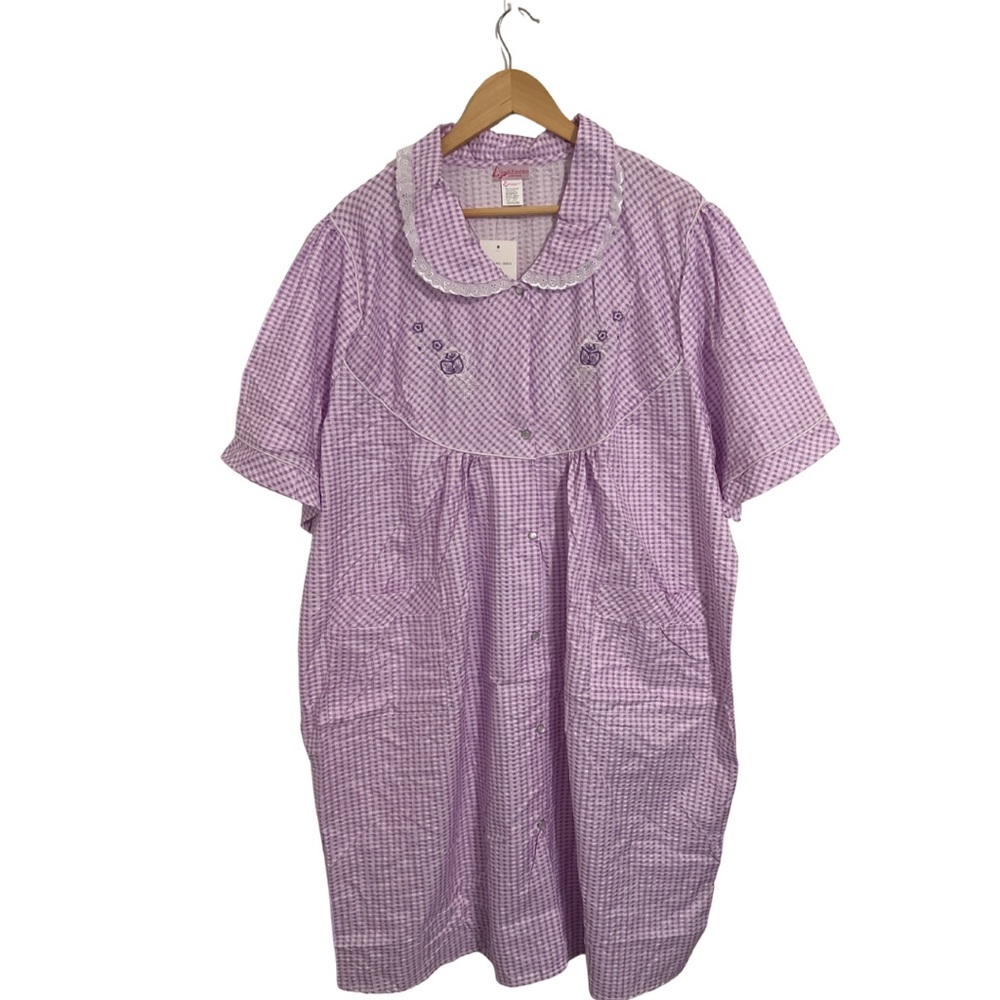Cozy Purple Sleepwear Gown